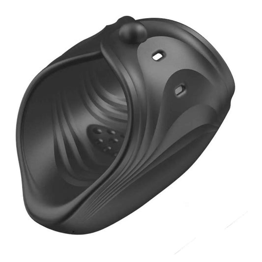 Adjustable Penis Trainer Vibrator Glans massager with 10 Intense Vibration Modes