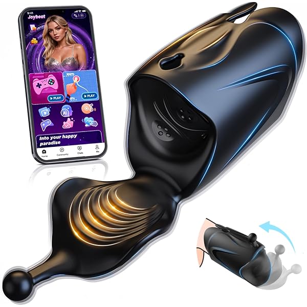 Electric Penis Trainer Vibrator Stroker Masturbator with 10 Vibration Modes