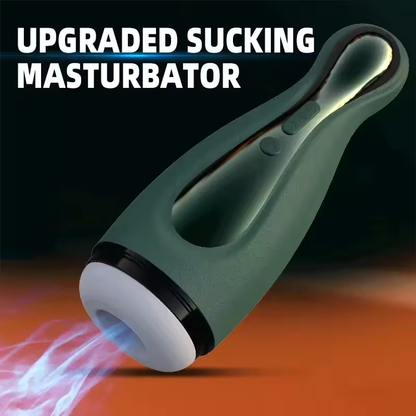Automatic Stroker Blowjob Penis Trainer Masturbator with 3 Suctions and 6 Vibrations