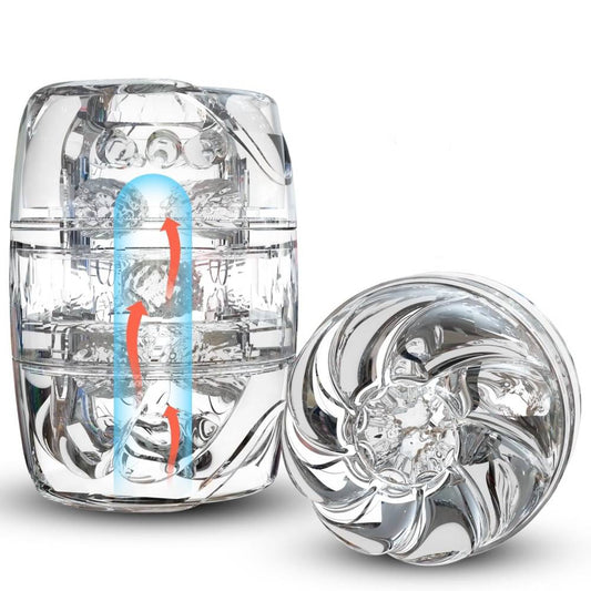 Open-ended 3D Realistic Masturbator Oral Stroker Blowjob