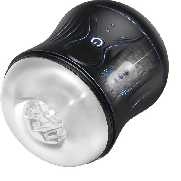 Open-Ended Oral Automatic Masturbator Blowjob with 10 Vibration Modes