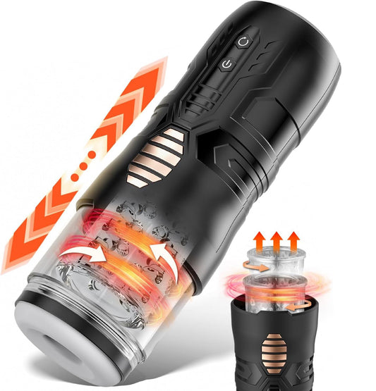 Hands Free Automatic Masturbator Stroker with 7 Thrusting & Rotating Modes
