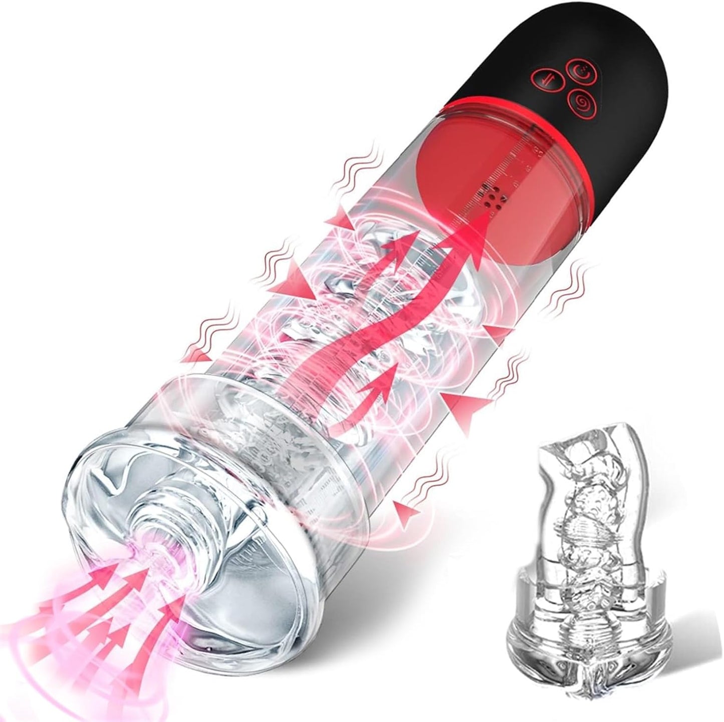 Electric Vacuum Penis Pump Enlargement with 9 Sucking Modes
