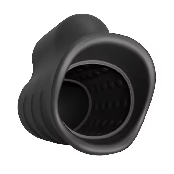 Penis Trainer Vibrator Massager Glans Exerciser with 10 Speeds Delay Lasting  Modes