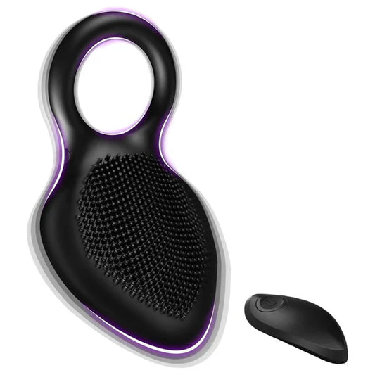 Smart Cock Ring Penis Trainer Stimulator with 10 Intense Vibration Modes