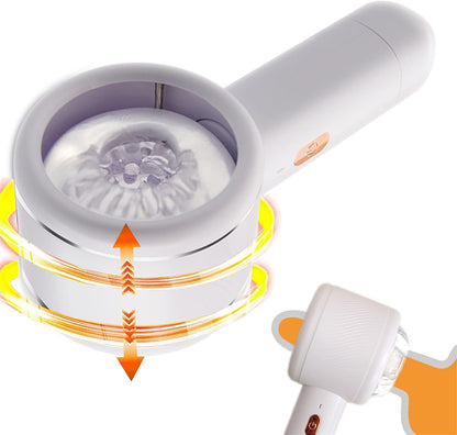 Dual Open-Ended Automatic Masturbator Blowjob with 7 Thrusting Modes