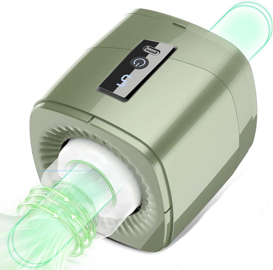 2 IN 1 Open-Ended Automatic Masturbator Stroker with 7 Thrusting & Rotating Modes