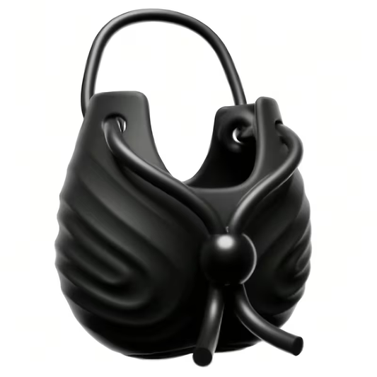 Rooster Cock Ring Penis Trainer Vibrator Testicle Stimulator with 10 Vibrations Modes