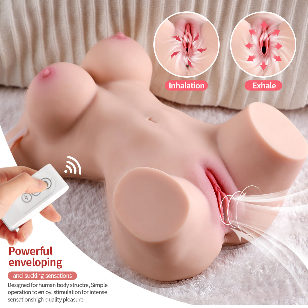 Melida Auto - 15.43LB Automatic Sucking Torso Sex Doll Male Masturbator