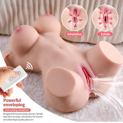 Melida Auto - 15.43LB Automatic Sucking Torso Sex Doll Male Masturbator