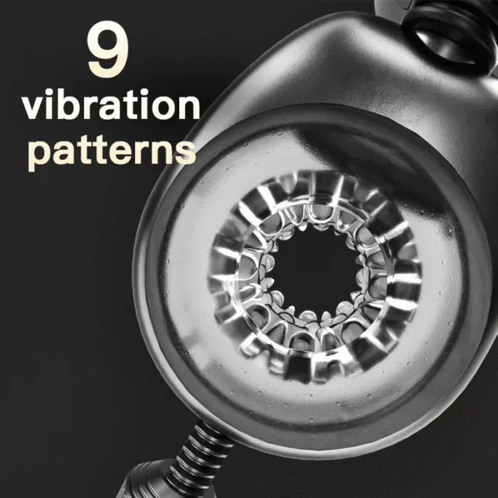 Wearable Automatic Masturbator Penis Trainer with 9 Swinging & 9 Vibrating Modes