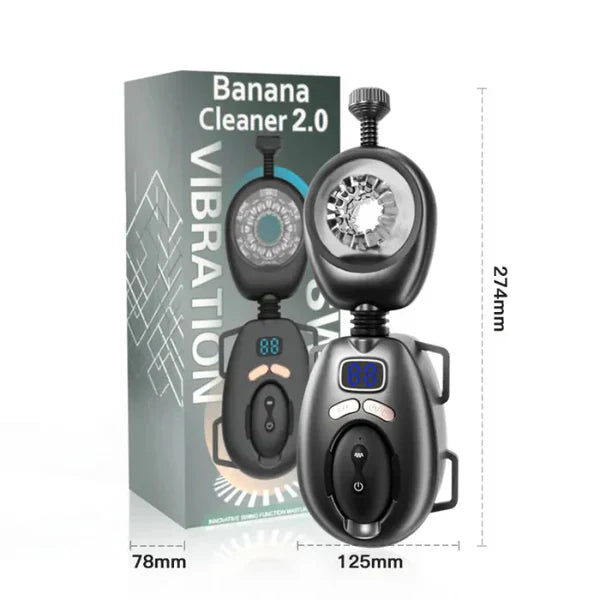 Wearable Automatic Masturbator Penis Trainer with 9 Swinging & 9 Vibrating Modes