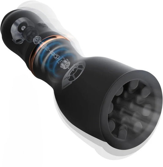 3 IN 1 Electric Penis Trainer Vibrator Masturbator with 7 Vibration Modes