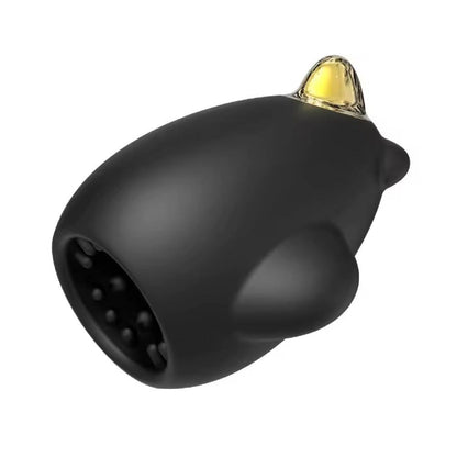 Electric Glans Vibrator Penis Trainer Masturbator with 10 Vibration Modes