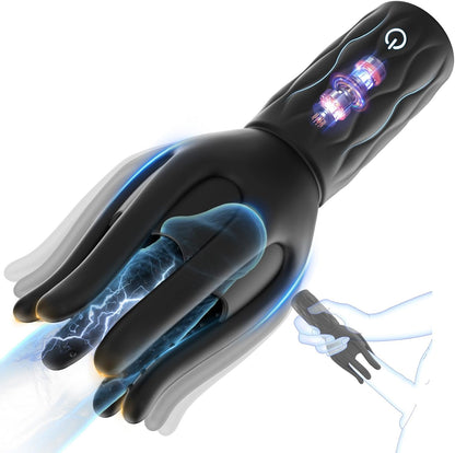 360° Wrapped Tentacle Penis Trainer Vibrator Stroker with 3 Strength 7 Vibration Modes