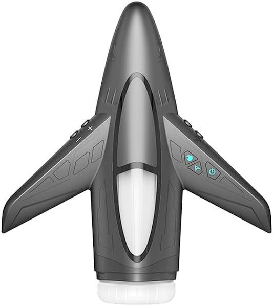 4 IN 1 Electric Heating Masturbator Stroker with 10 Thrusting & Suction & Vibrating Modes