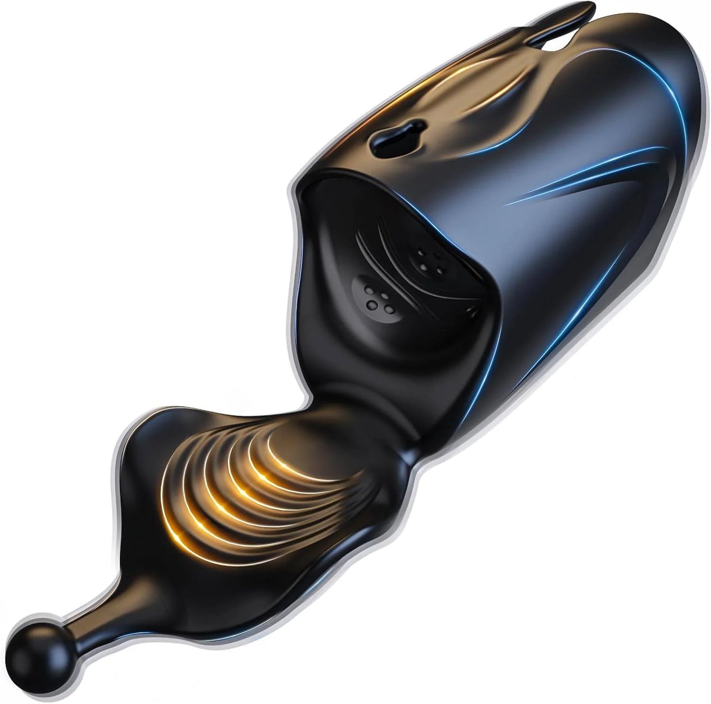 Electric Penis Trainer Vibrator Stroker Masturbator with 10 Vibration Modes