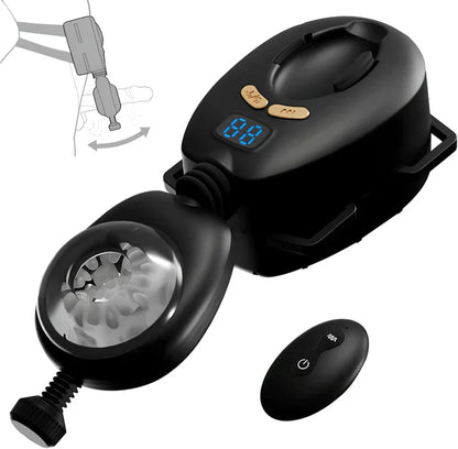 Wearable Automatic Masturbator Penis Trainer with 9 Swinging & 9 Vibrating Modes