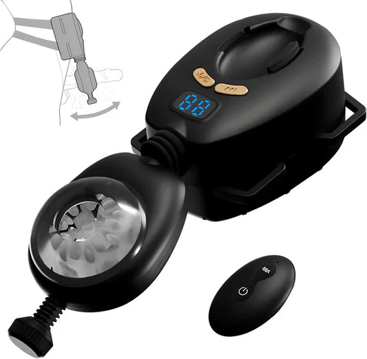 Wearable Automatic Masturbator Penis Trainer with 9 Swinging & 9 Vibrating Modes