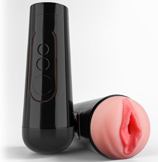 7.5in 3D Lifelike Male Masturbation Stroker Realistic Pocket Pussy