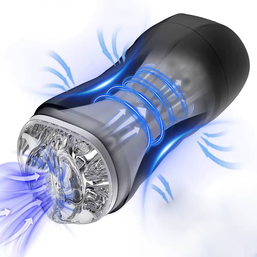 Automatic Mastubator Blowjob Equipment Machine with 10 Vibrating & 5 Sucking Modes