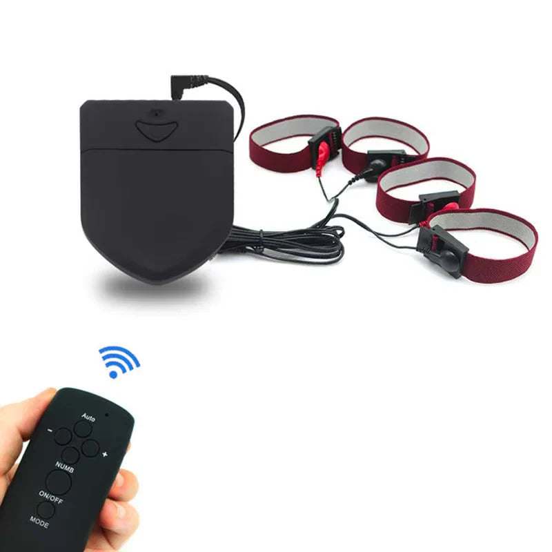 E-stim Cock Ring Penis Extender Glans Trainer Masturbator