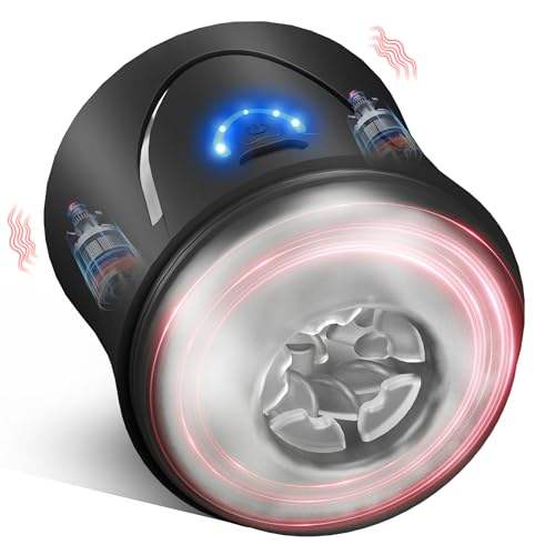 Electric Penis Trainer Vibrator Stroker Training Device Masturbator with 9 Vibration Modes