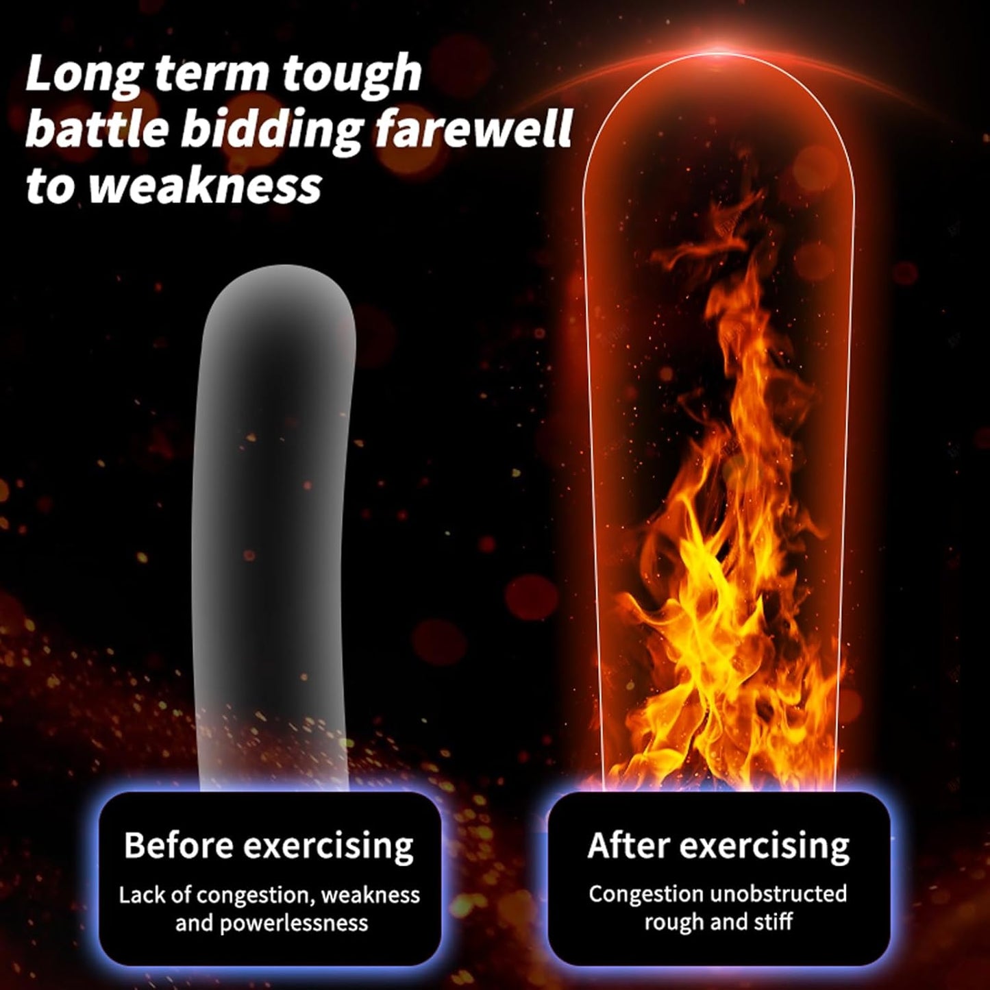 E-stim Penis Trainer Vibrator Masturbator with 12 Electric shock Modes & 20 Intensities