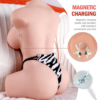 Melida Auto - 15.43LB Automatic Sucking Torso Sex Doll Male Masturbator