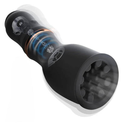 3 IN 1 Electric Penis Trainer Vibrator Masturbator with 7 Vibration Modes