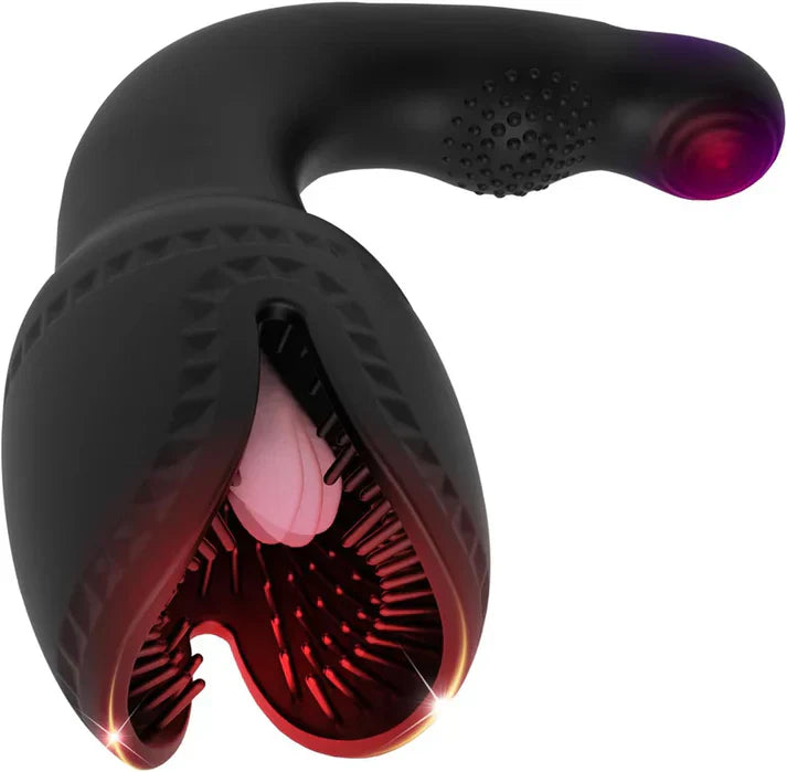 Electric Penis Trainer Glans Stimulator Masturbator with 10 Vibration Modes
