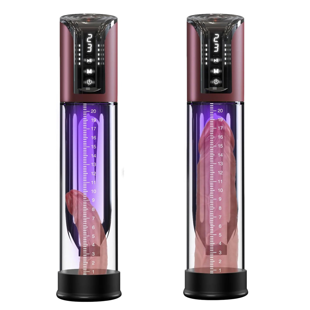 Electric Penis Pump Enlarger with 4 Powerful Sucking Modes