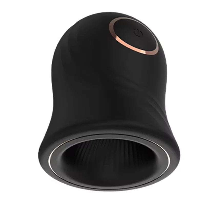 Automatic Masturbator Penis Trainer Vibrator Glans Massage with 12 Vibrations