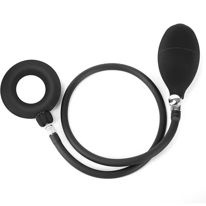Inflate Bird Rings Ball Air Lock Penis Rings Chastity Cage Male Masturbator