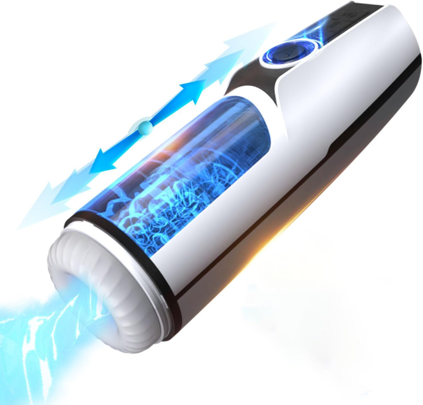 360° Wraparound-Airbags Automatic Masturbator with 7 Thrusting & Suction & Squeeze Modes