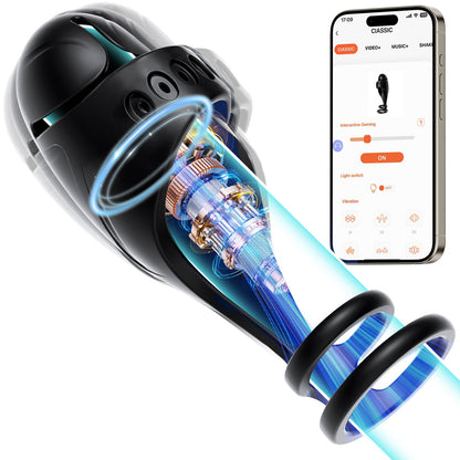 Electric Penis Ring Glans Trainer Vibrator Stimulator with 10 Vibration Modes