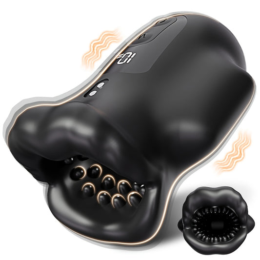 Electric Penis Trainer Erection Aid Masturbator with 10 Vibration Modes