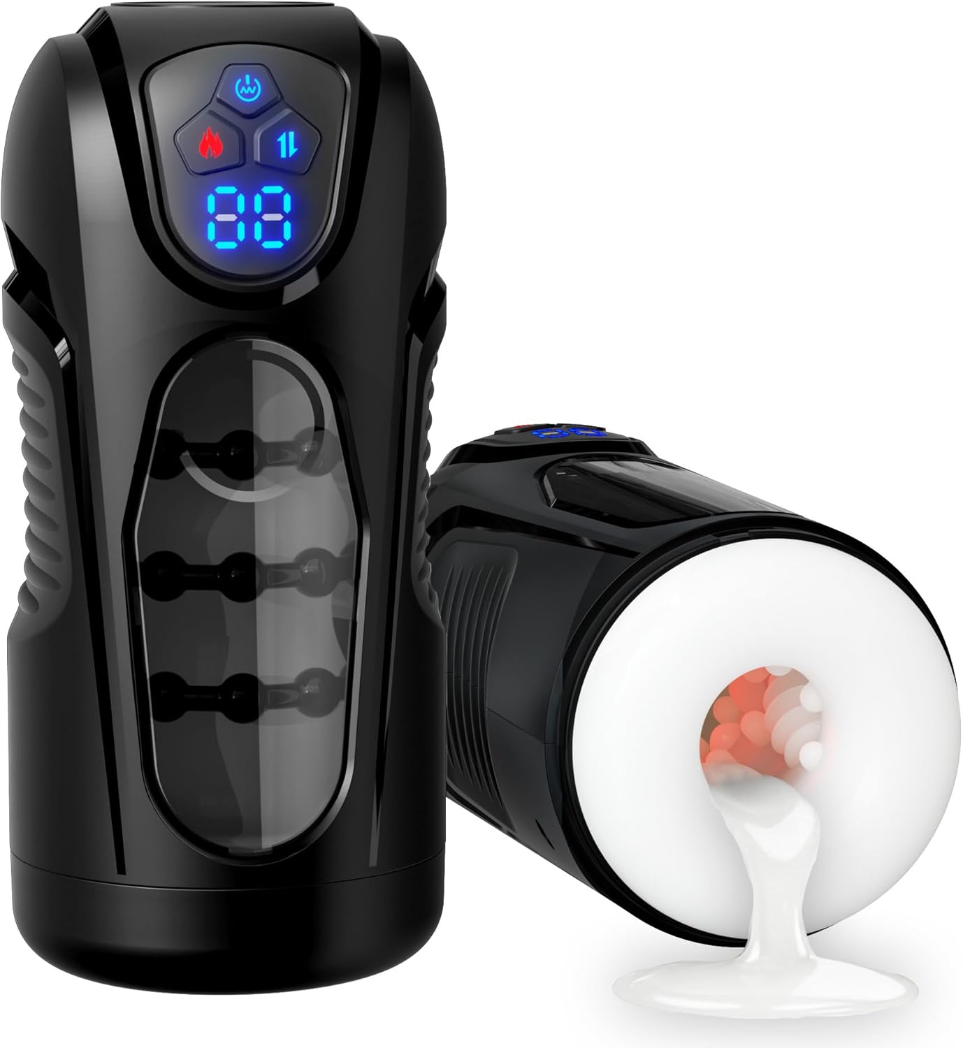Hands-Free Stroker Blowjob Masturbator with 9 Thrusting & Vibrating Modes