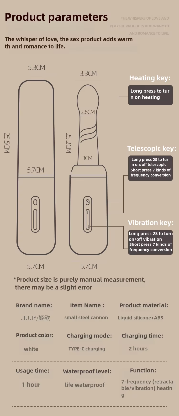 Automatic Sex Machine Telescopic Thrusting Dildo Vibrator Massager