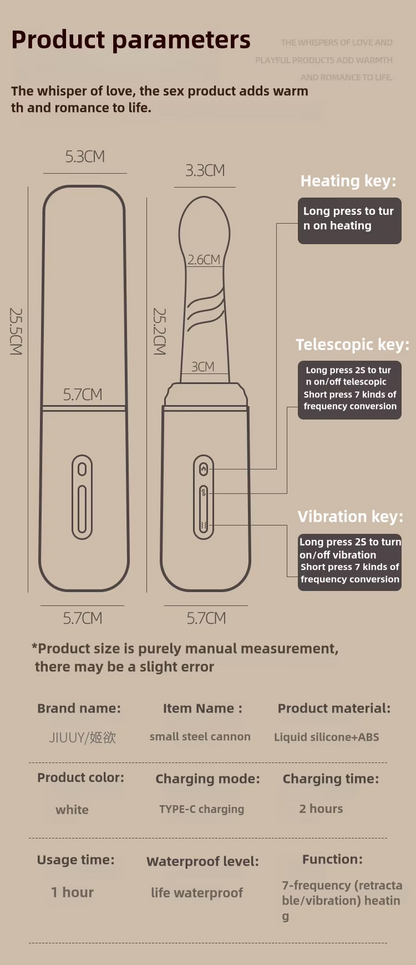 Automatic Sex Machine Telescopic Thrusting Dildo Vibrator Massager