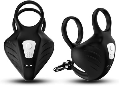 Testicle Massager Penis Trainer Vibrator Stimulator, Masturbator with 9 Vibration Modes