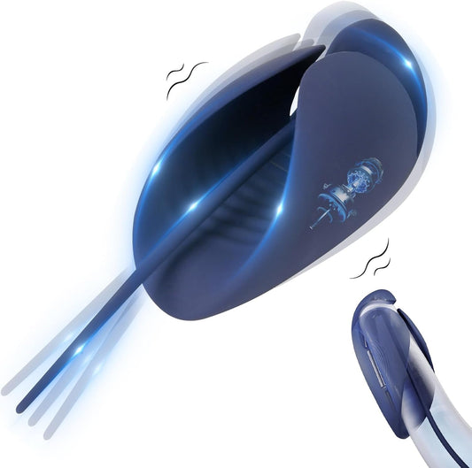 Electric Urethral Dilator Vibrator Glans Stimulator with 10 Vibration Modes