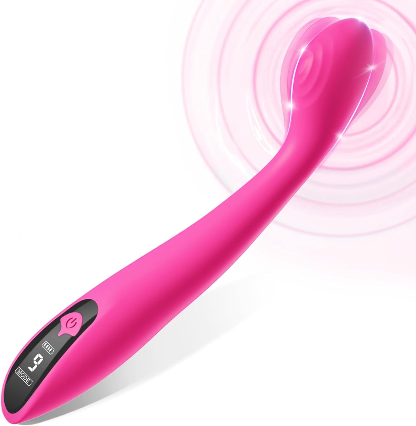 LCD Display G Spot Clitoral Vibrator with 9 Vibrations