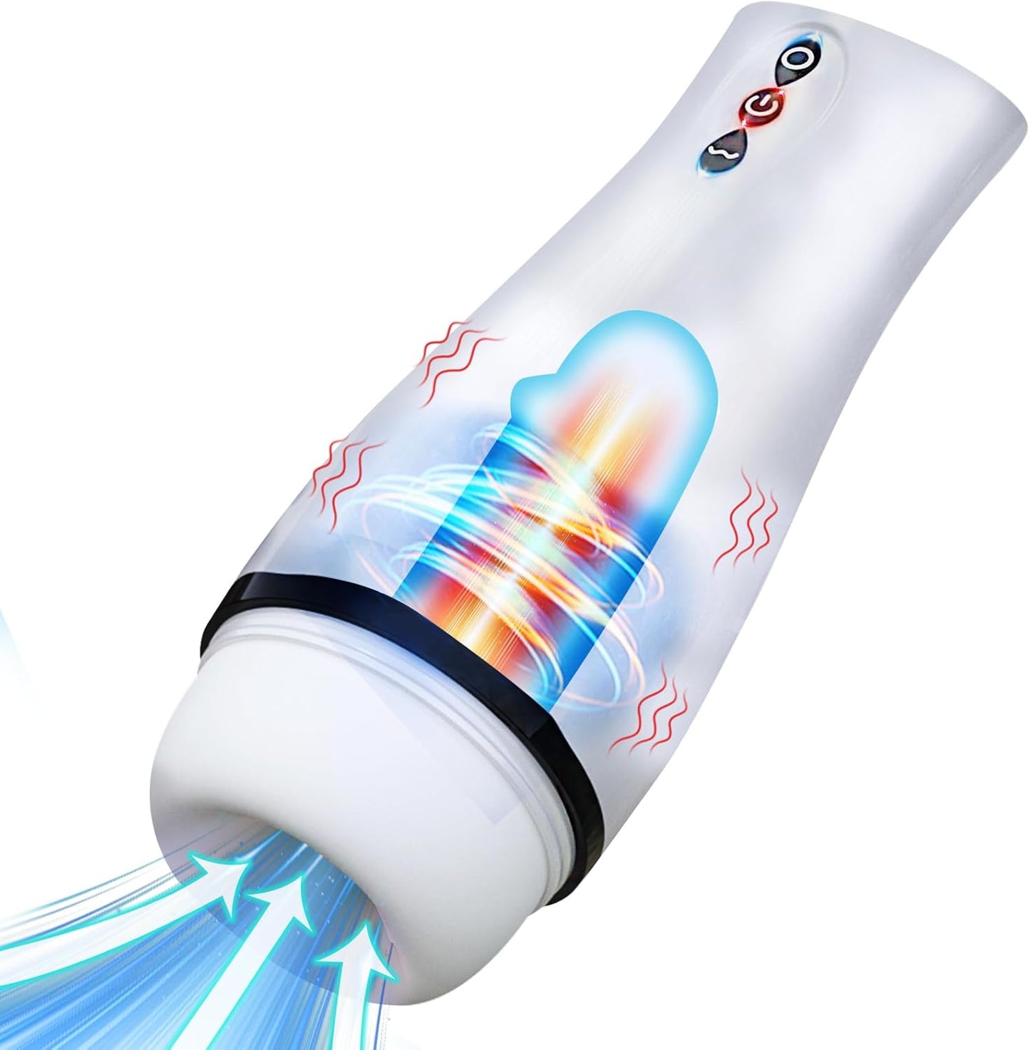 Automatic Masturbator Stroker Penis Stimulation with 10 Sucking & Vibrating Modes
