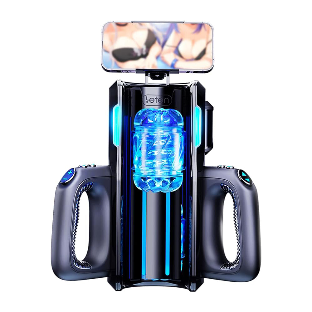 Automatic Telescopic Male Masturbators Stroker Sex Machine with 10 Thrusting Modes