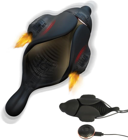 Electric Penis Trainer Glans Vibrator Masturbator with 10 Vibration Modes