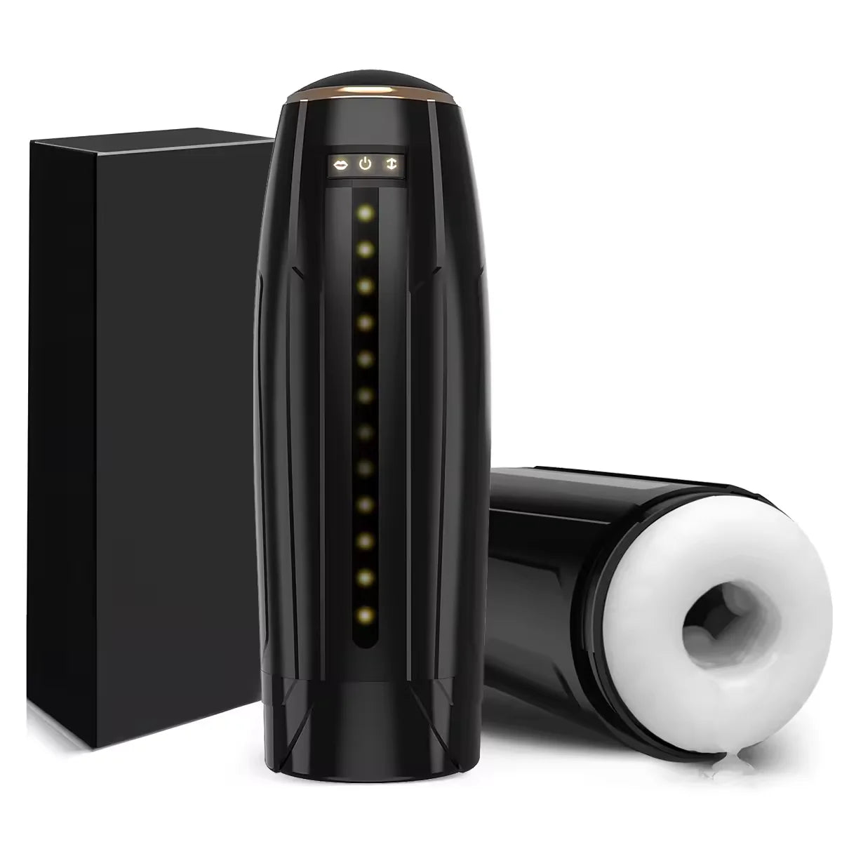 3 IN 1 Automatic Masturbator Stroker Blowjob with 10 Vibrating & Sucking & Thrusting Modes