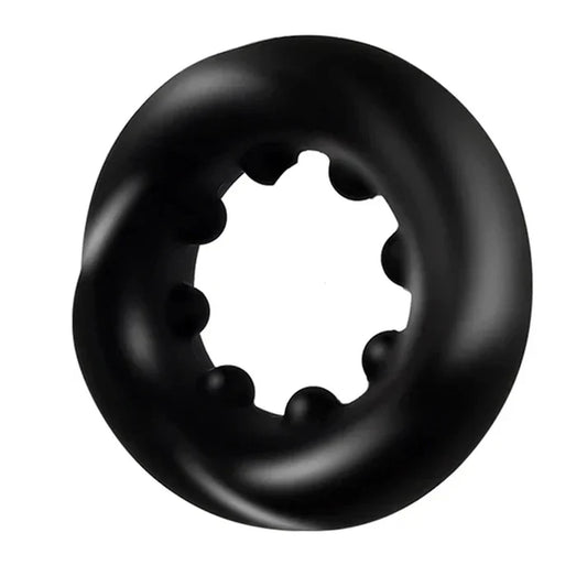 Electric Penis Ring Vibrator Glans Trainer with 4 Powerful Vibration Modes