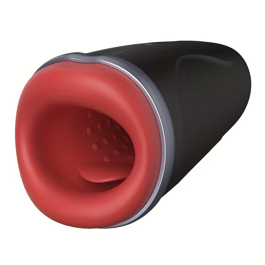 Automatic Penis Trainer Stroker Blowjob Masturbator with 10 Vibrating Modes