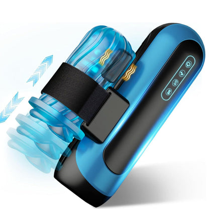 Hands Free Automatic Male Masturbator Stroker with 10 Vibrating & 6 Thrusting Modes